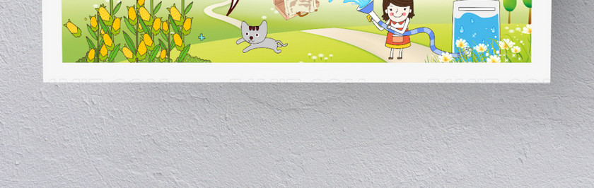 卡通简约创意环保手抄报 卡通简约创意环保手抄报