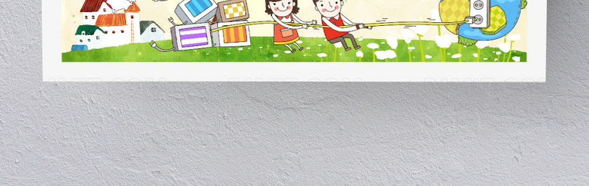 卡通创意绿色环保手抄报 卡通创意绿色环保手抄报