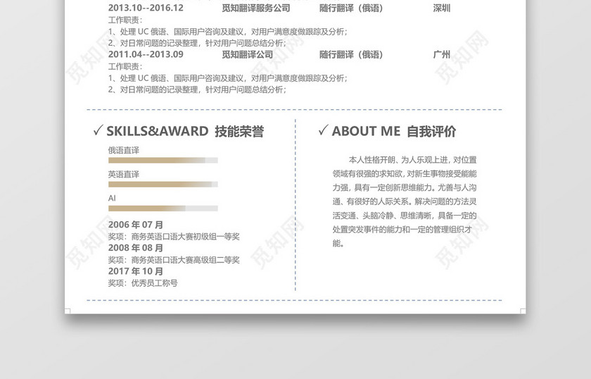简单大方金融数据分析师求职简历 简单大方金融数据分析师求职简历
