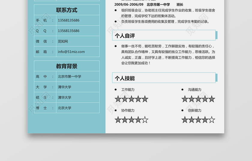 外贸报关个人求职简历57 外贸报关个人求职简历57